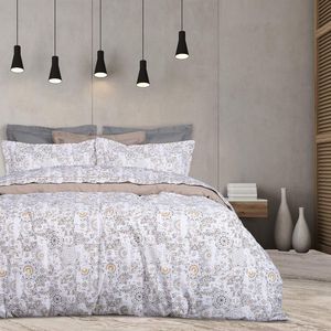   DAS HOME DAILY 9624 TAUPE/WHITE  3 (170X260CM)