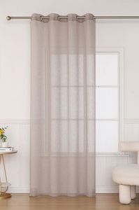 ΚΟΥΡΤΙΝΑ ΜΕ ΤΡΟΥΚΣ ΒΙΟΚΑΡΠΕΤ SERAINA B11-04 ΚΑΦΕ 140X285CM ΚΟΥΡΤΙΝΑ ΜΕ ΤΡΟΥΚΣ ΒΙΟΚΑΡΠΕΤ SERAINA B11-04 ΚΑΦΕ 140X285CM