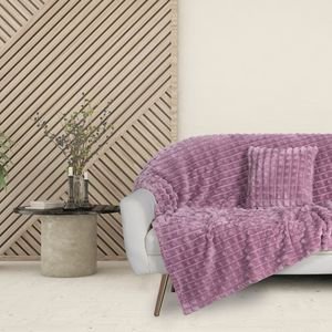 �������� ������ DAS HOME FLEECE 1358 DUSTY PURPLE (130X170CM)