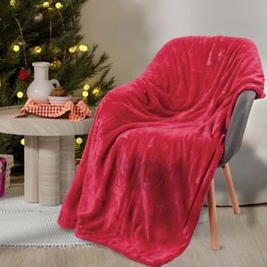 �������� ������ DAS HOME CHRISTMAS 1375 RED (130X170CM)