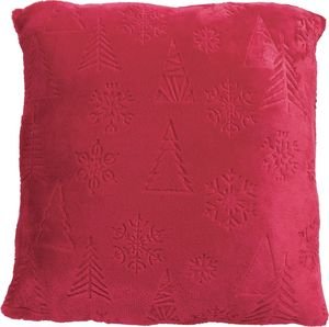   DAS HOME CHRISTMAS 1375 RED (40X40CM)