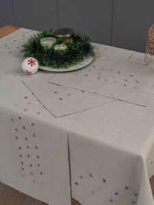  PALAMAIKI HOME CHRISTMAS COLLECTION  CD02 GREY 140X140CM