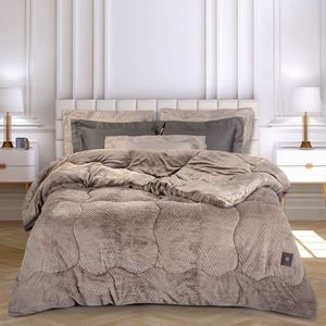 ��������������� KING SIZE GREENWICH POLO CLUB FAUX FUR 3953 TAUPE (240X250CM)