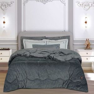 ��������������� KING SIZE GREENWICH POLO CLUB FAUX FUR 3954 GREY (240X250CM)