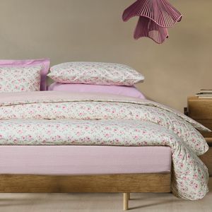 ��� �������� ���� DAS HOME HAPPY FLANNEL 9700 ECRU/PINK 3��� (170X260CM)