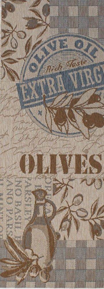 ΤΑΠΕΤΟ ΠΕΡΣΙΚΑ OLIVES ΨΑΘΙΝΟ ΓΚΡΙ (80X200CM)