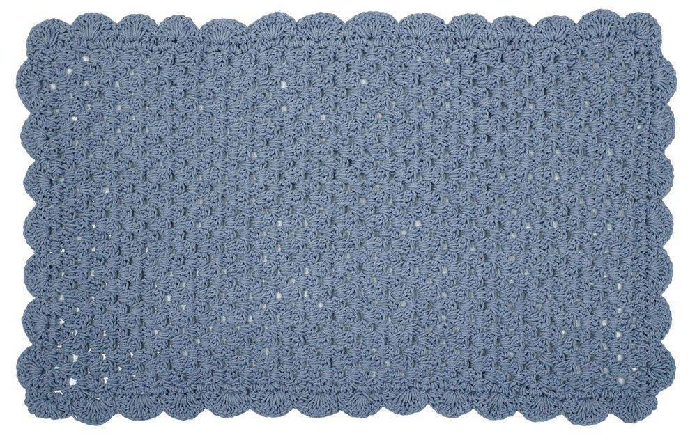 DAS HOME ΤΑΠΕΤΟ ΜΠΑΝΙΟΥ DAS HOME BATHMATS COLOURS 0542 ΣΙΕΛ 50Χ80CM