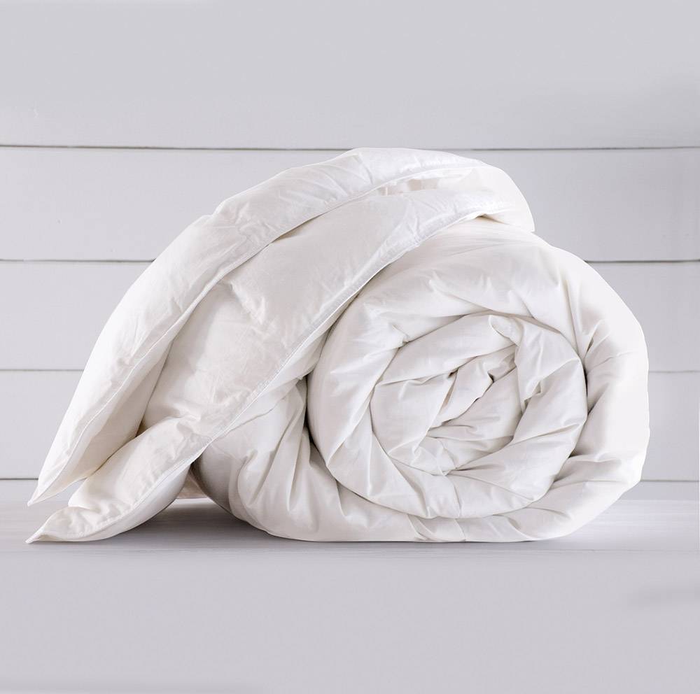 ΠΑΠΛΩΜΑ ΥΠΕΡΔΙΠΛΟ RYTHMOS ΜΕ ΠΟΥΠΟΥΛΟ ΛΕΥΚΟ 220X240CM