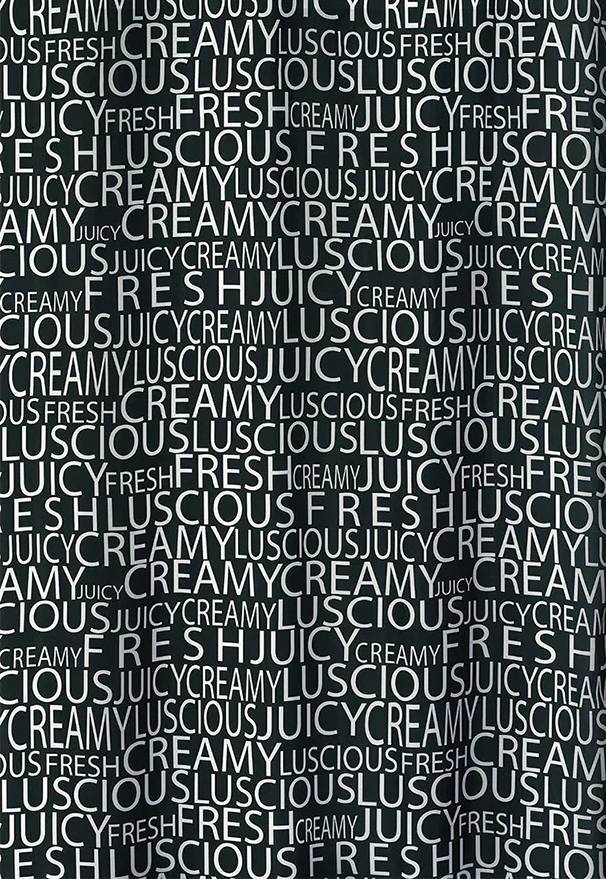 SPIRELLA KOYΡΤΙΝΑ ΜΠΑΝΙΟΥ SPIRELLA POLYESTER CREAMY BLACK 180Χ200CM