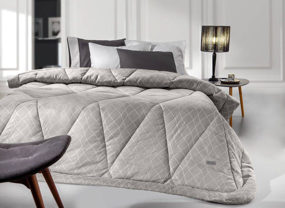 ΠAΠΛΩΜΑ ΜΟΝΟ GUY LAROCHE REBEL SILVER 160X220CM