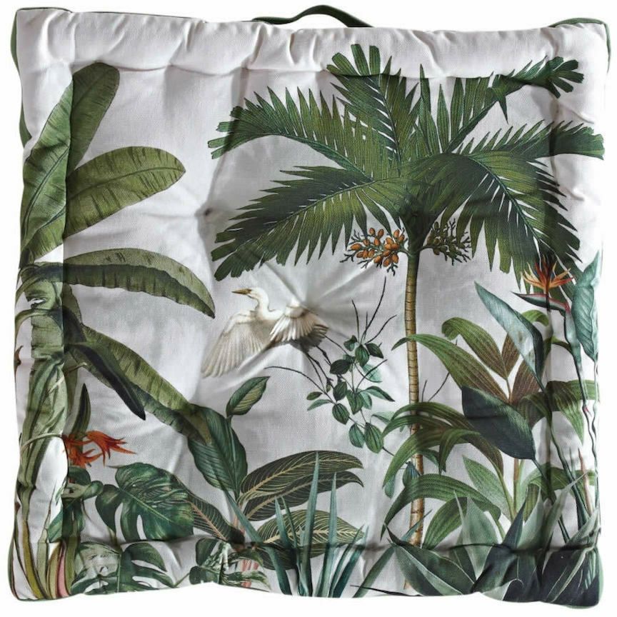 KENTIA ΔΙΑΚΟΣΜΗΤΙΚΟ ΜΑΞΙΛΑΡΙ ΚΕΝΤΙΑ KENYA GREEN ECRU 40X40CM