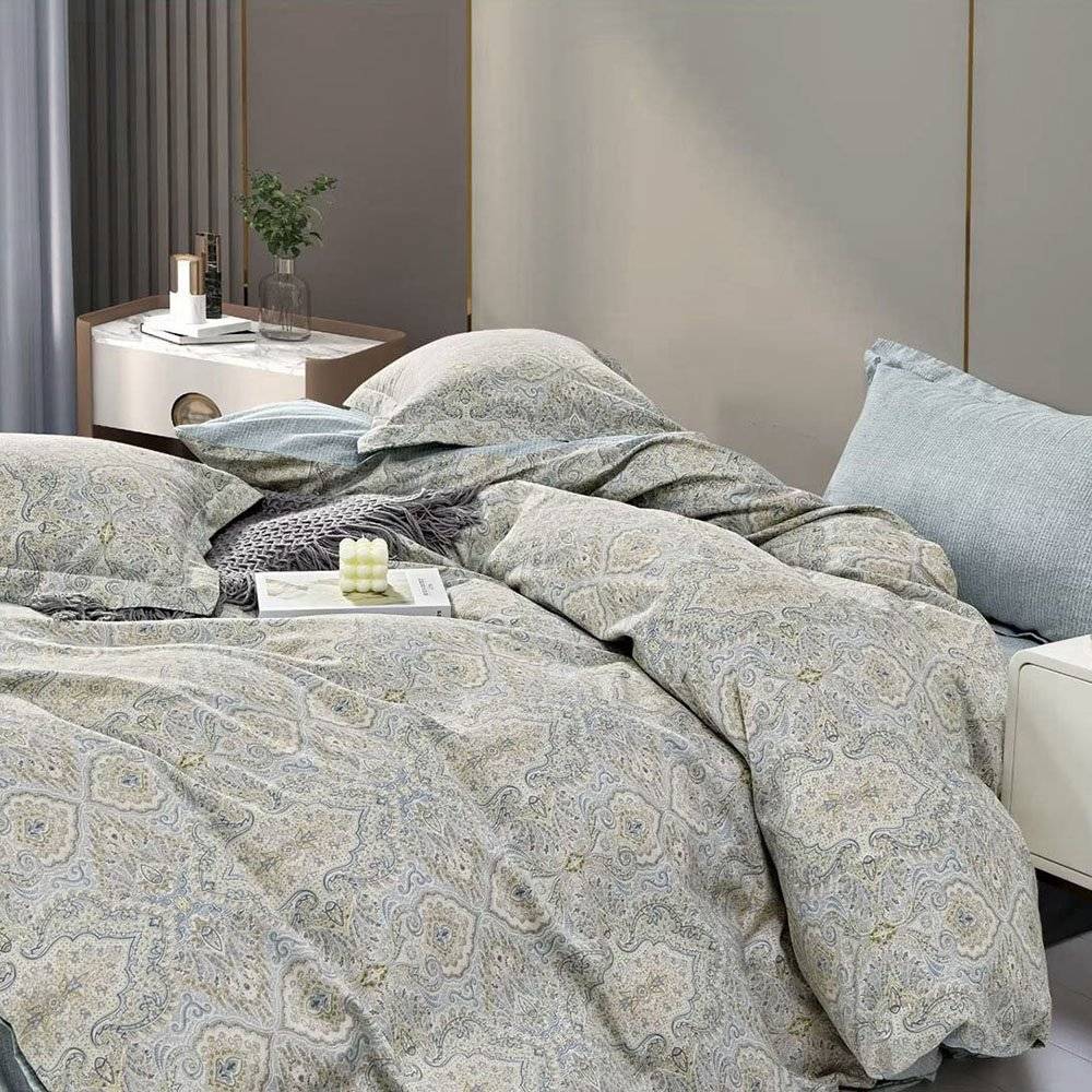 ΣΕΤ ΣΕΝΤΟΝΙΑ RYTHMOS SPIRIT MASILDA ΥΠΕΡΔΙΠΛΟ ΕΜΠΡΙΜΕ (230CMX260CM)
