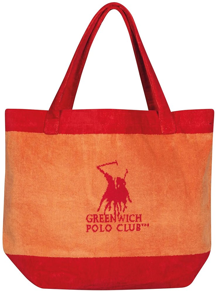 GREENWICH POLO CLUB ΤΣΑΝΤΑ ΘΑΛΑΣΣΗΣ GREENWICH POLO CLUB 3860 ΚΟΚΚΙΝΟ-ΚΟΡΑΛΙ (55CMΧ40CM)