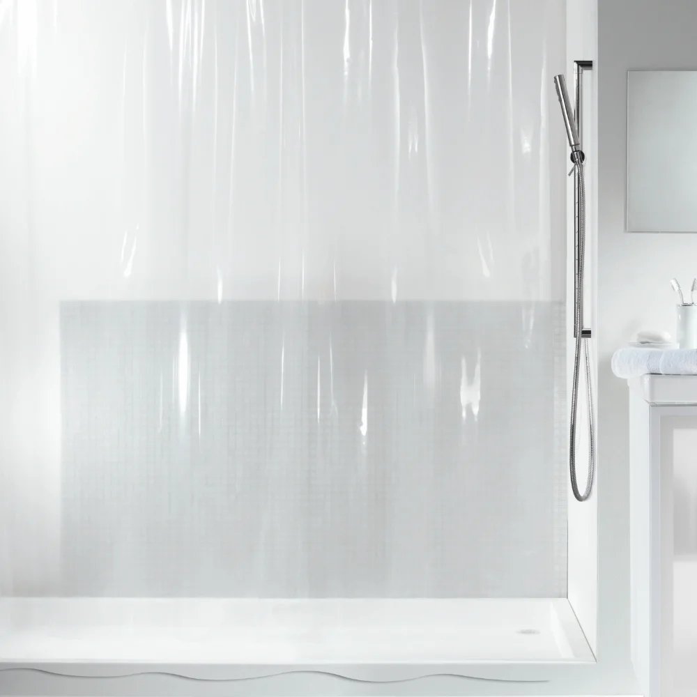 SPIRELLA KOYΡΤΙΝΑ ΜΠΑΝΙΟΥ SPIRELLA TRANSPARENT ΠΛΑΣΤΙΚH (180Χ200CM)