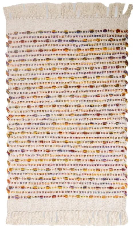RAINBOW ΧΑΛΑΚΙ ΜΠΑΝΙΟΥ RAINBOW MALIA ΒΑΜΒΑΚΕΡΟ ΚΡΕΜ (80Χ50CM)