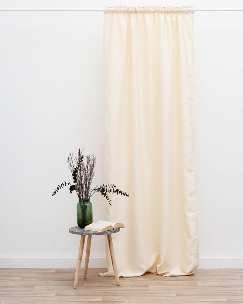 PENNIE ΚΟΥΡΤΙΝΑ ΜΕ ΤΡΕΣΑ PENNIE BLACKOUT ΣΥΣΚΟΤΙΣΗΣ ΕΚΡΟΥ 140X255CM