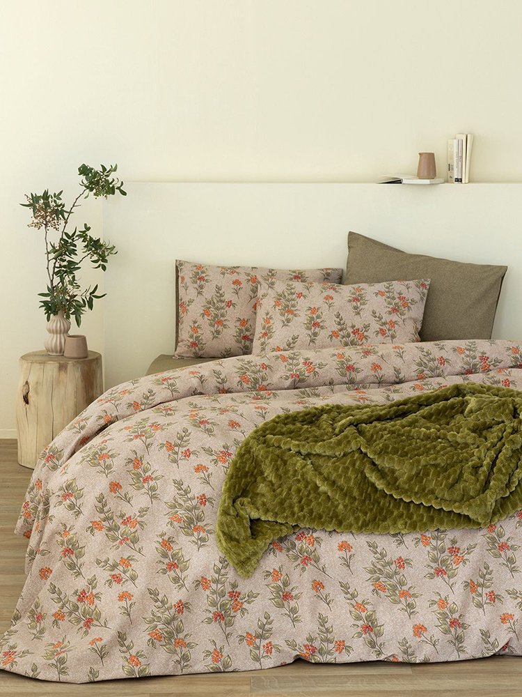 ΠΑΛΑΜΑΙΚΗ ΣΕΤ ΣΕΝΤΟΝΙΑ ΥΠΕΡΔΙΠΛΑ PALAMAIKI HOME FASHION LIFE FL6245 240X260CM