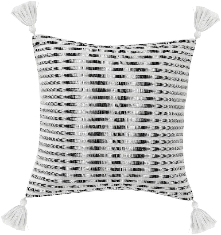 KENTIA ΔΙΑΚΟΣΜΗΤΙΚΗ ΜΑΞΙΛΑΡΟΘΗΚΗ KENTIA CASA 2319 BLACK- WHITE 45X45 CM
