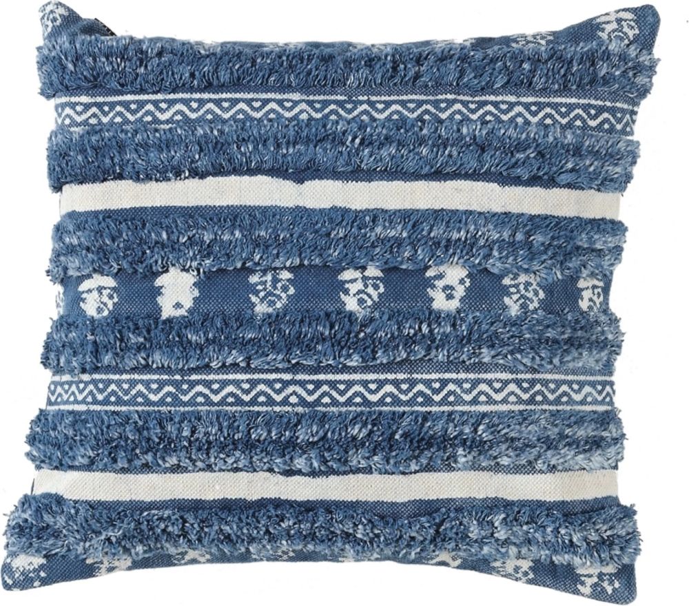 KENTIA ΔΙΑΚΟΣΜΗΤΙΚΗ ΜΑΞΙΛΑΡΟΘΗΚΗ KENTIA CASA 320 NAVY BLUE 45X45 CM