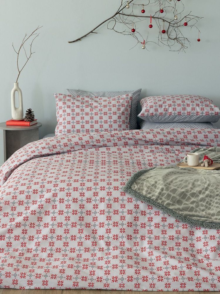 ΠΑΛΑΜΑΙΚΗ ΣΕΤ ΣΕΝΤΟΝΙΑ ΥΠΕΡΔΙΠΛΑ PALAMAIKI HOME FASHION LIFE FL6253 240X260CM