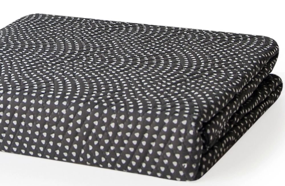 KENTIA ΚΟΥΒΕΡΤΟΡΙΟ ΜΟΝΟ KENTIA MILAN 222 GREY ΣΕΤ 2 ΤΜΧ (160X240CM)
