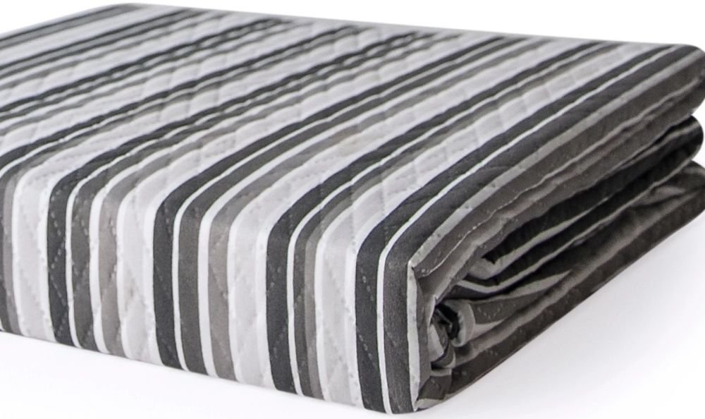 KENTIA ΚΟΥΒΕΡΤΟΡΙΟ ΜΟΝΟ KENTIA MILAN 228 GREY ΣΕΤ 2 ΤΜΧ (160X240CM)