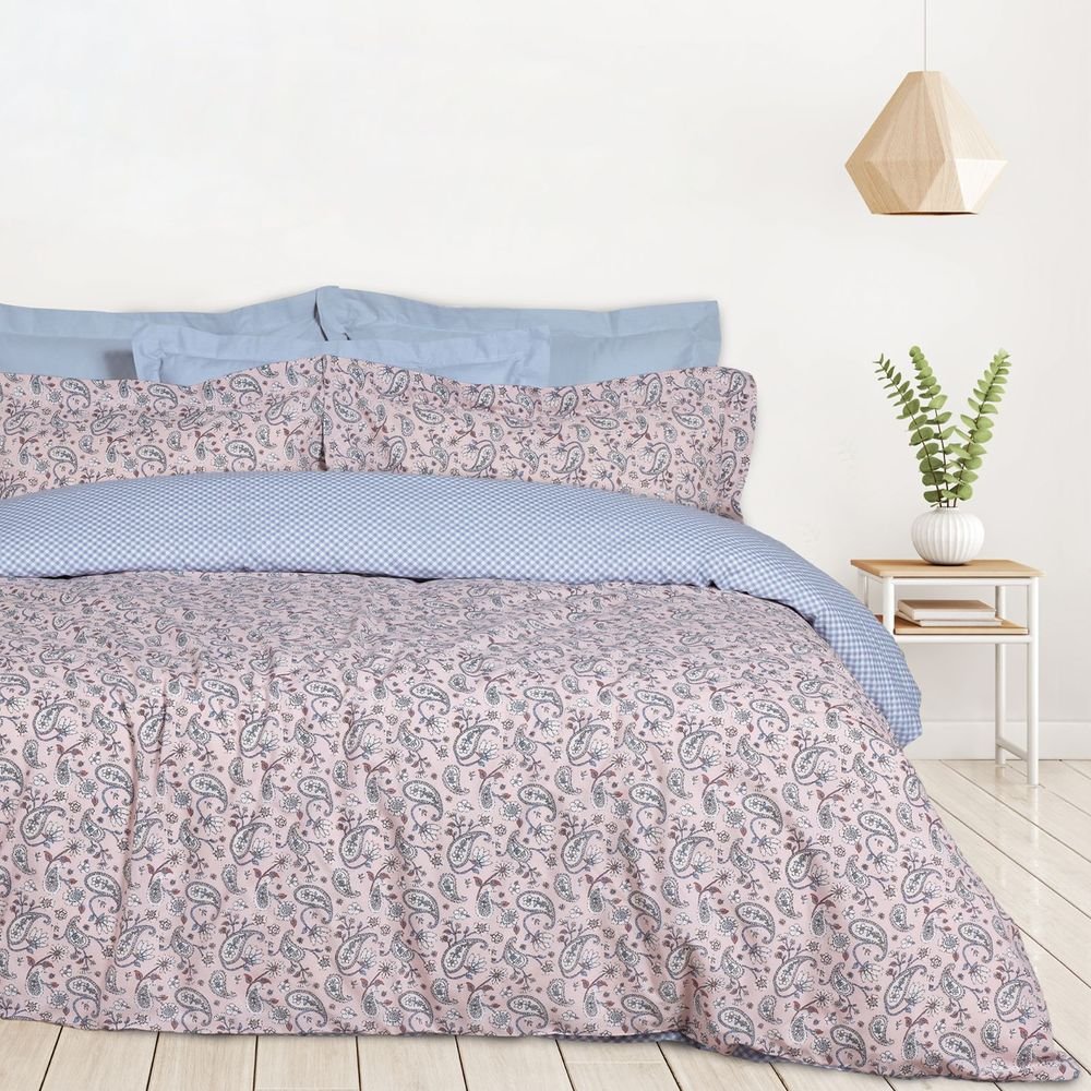 DAS HOME ΣΕΝΤΟΝΙΑ ΜΟΝΑ ΜΕ ΛΑΣΤΙΧΟ DAS HOME CASUAL 5427 ΣΕΤ 3 ΤΜΧ (170X260CM)