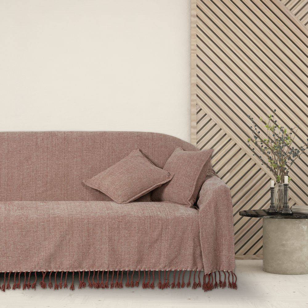 ΡΙΧΤΑΡΙ ΔΙΘΕΣΙΟ DAS HOME 0274 DARK ROSE (180Χ250CM)