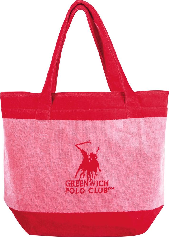 GREENWICH POLO CLUB ΤΣΑΝΤΑ ΘΑΛΑΣΣΗΣ GREENWICH POLO CLUB 4000 PINK/RED (55Χ40CM)