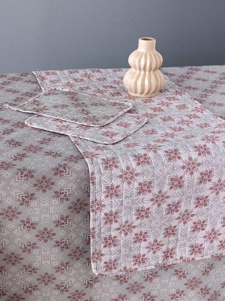 RUNNER PALAMAIKI HOME TAT15-TAT16 ΓΚΡΙ (40X160CM)