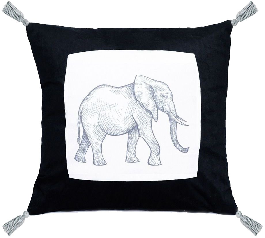 ΠΑΛΑΜΑΙΚΗ ΔΙΑΚΟΣΜΗΤΙΚΗ ΜΑΞΙΛΑΡΟΘΗΚΗ PALAMAIKI HOME DECOR LEFANT 45X45CM