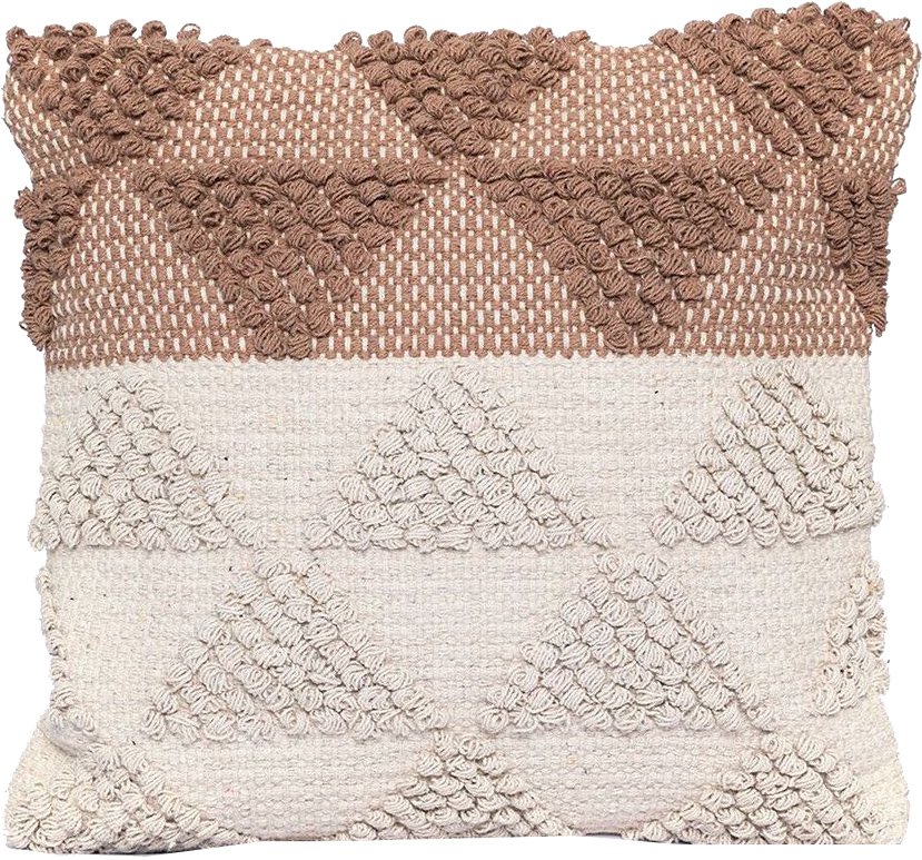 ΠΑΛΑΜΑΙΚΗ ΔΙΑΚΟΣΜΗΤΙΚΗ ΜΑΞΙΛΑΡΟΘΗΚΗ PALAMAIKI HOME DECOR TROI BROWN 45X45CM