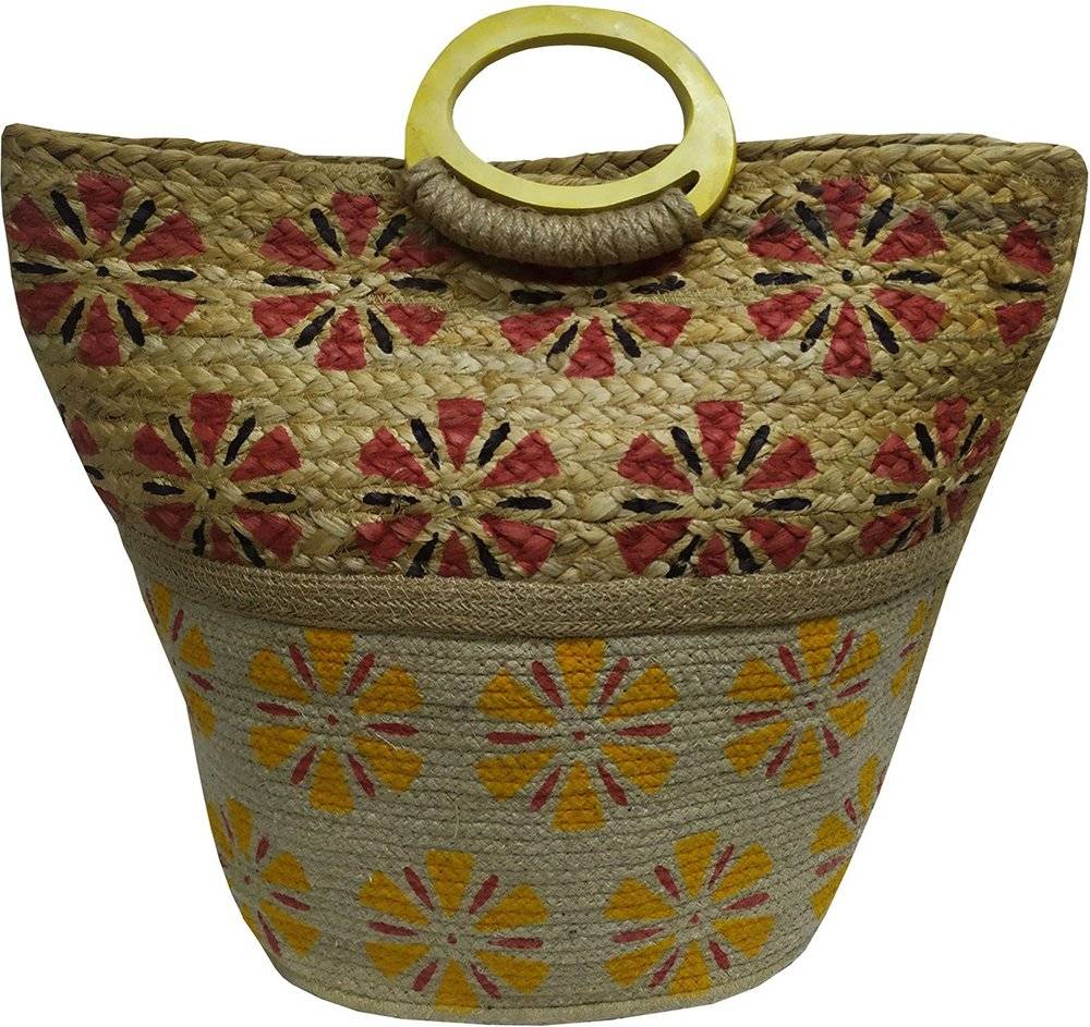ΤΣΑΝΤΑ ΘΑΛΑΣΣΗΣ ΚΟΜΒΟΣ ΓΙΟΥΤΑ MULTICOLOR DESIGN 8 (40X50CM)