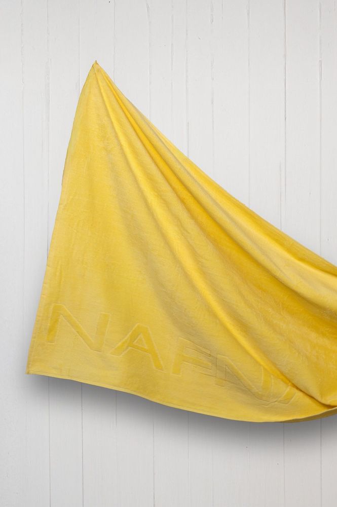 NAF NAF ΠΕΤΣΕΤΑ ΘΑΛΑΣΣΗΣ NAF NAF VELOUR - YELLOW 90-160CM
