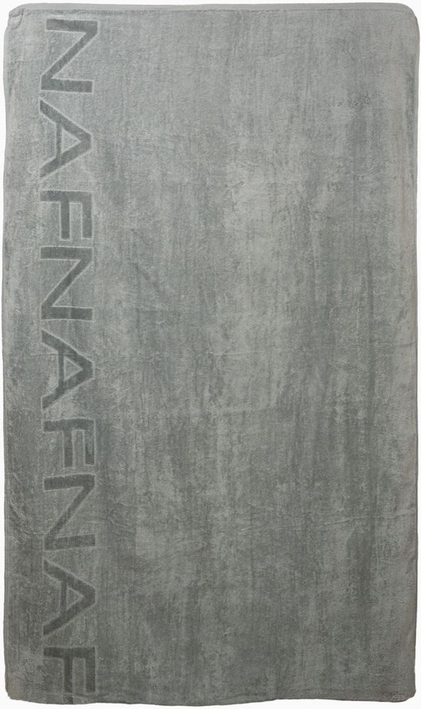 NAF NAF ΠΕΤΣΕΤΑ ΘΑΛΑΣΣΗΣ NAF NAF VELOUR - LIGHT GREY 90-160CM