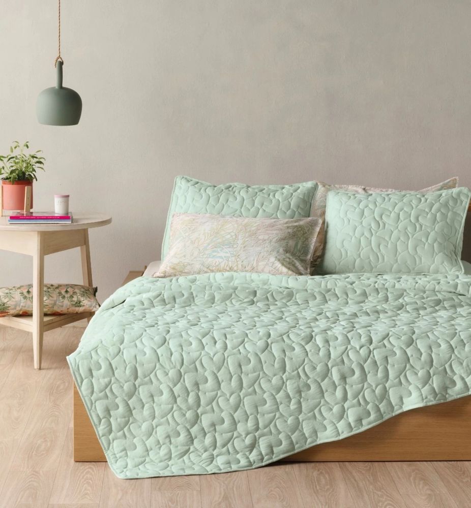 KENTIA ΚΟΥΒΕΡΤΟΡΙΟ ΜΟΝΟ KENTIA IMANI 10 PISTACHIO GREEN (160X240CM)