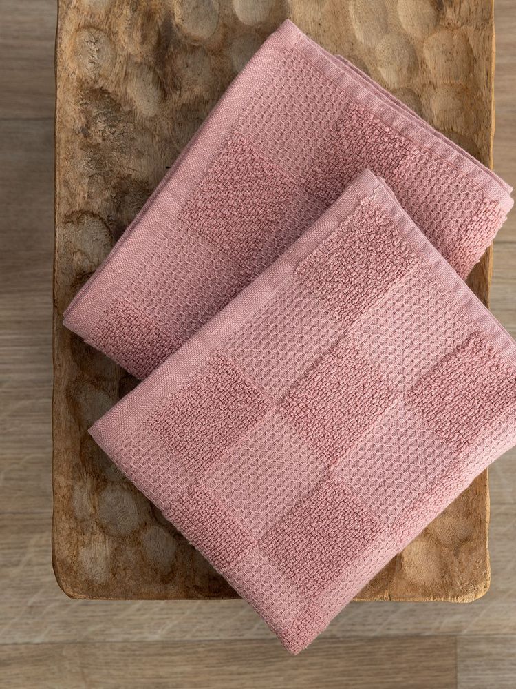 ΣΕΤ ΠΕΤΣΕΤΕΣ ΚΟΥΖΙΝΑΣ PALAMAIKI HOME SUKI PINK 2ΤΜΧ (40X60CM)