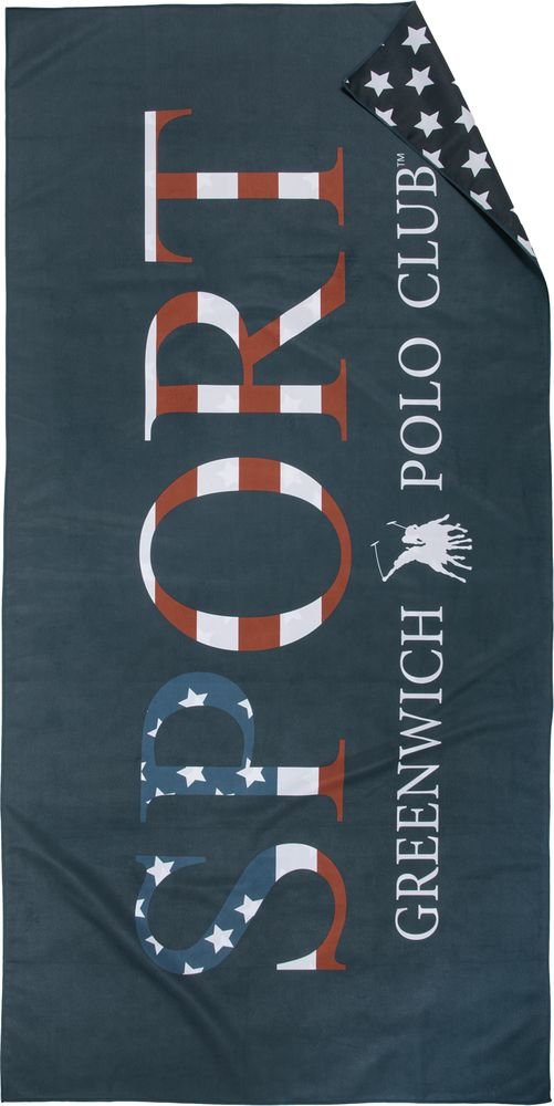ΠΕΤΣΕΤΑ ΘΑΛΑΣΣΗΣ GREENWICH POLO CLUB 5206 2ΟΨΕΩΝ ΣΚΟΥΡΟ ΜΠΛΕ (80X170CM)