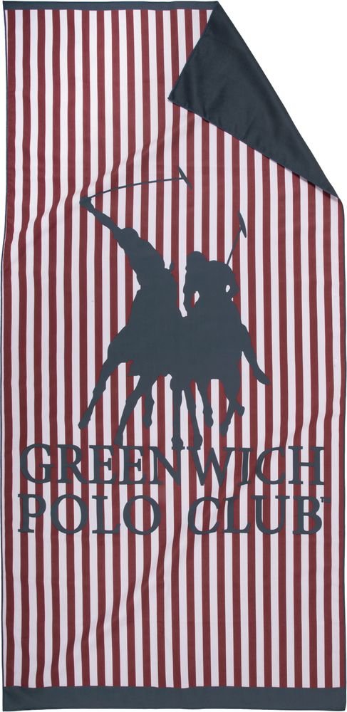 ΠΕΤΣΕΤΑ ΘΑΛΑΣΣΗΣ GREENWICH POLO CLUB 5207 2ΟΨΕΩΝ ΣΚΟΥΡΟ ΜΠΛΕ/ΚΟΚΚΙΝΟ (80X170CM)