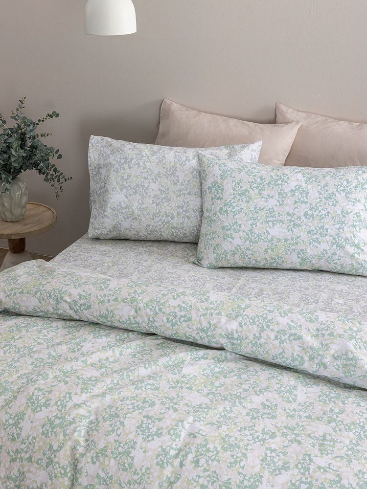 ΣΕΤ ΣΕΝΤΟΝΙΑ ΥΠΕΡΔΙΠΛΑ PALAMAIKH HOME FASHION LIFE FL6294 ΠΡΑΣΙΝΟ/ΓΚΡΙ (240X260CM)