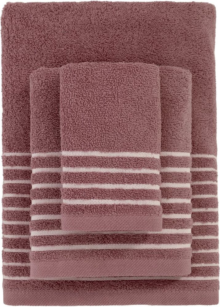 ΣΕΤ ΠΕΤΣΕΤΕΣ PALAMAIKH HOME BATH SER ΜΩΒ/ΚΑΦΕ 3ΤΜΧ (30X50CM-50X90CM-70X140CM)