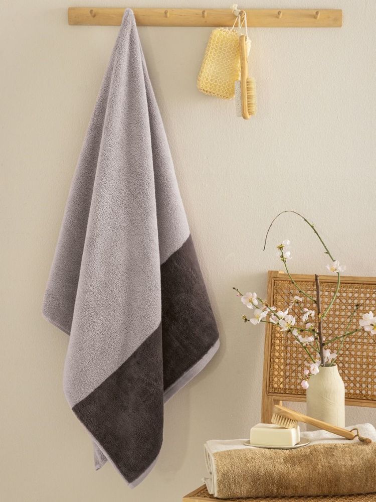 ΣΕΤ ΠΕΤΣΕΤΕΣ PALAMAIKH HOME BATH VEL ΓΚΡΙ 3ΤΜΧ (30X50CM-50X90CM-70X140CM)