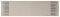 RUNNER NEF-NEF BARCODE BEIGE (50X180CM)