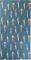   GUY LAROCHE VELOUR PRINTED 1911 BLUE 90X180CM