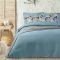 ΚΟΥΒΕΡΛΙ ΥΠΕΡΔΙΠΛΟ DAS HOME HAPPY 9563 ΜΠΛΕ 220X240CM