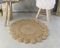 ΧΑΛΙ RYTHMOS RATTAN FLOWER  ΜΠΕΖ (70CM)
