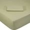 ΣΕΝΤΟΝΙ ΜΟΝΟ DAS HOME ΜΕ ΛΑΣΤΙΧΟ  GREEN OLIVE (100CMX200CM+35CM)