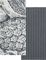    KENTIA FAZZY 246 BLACK/WHITE 2 (40X60CM)