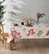   POPINA BEIGE/PINK/GREEN (160X160CM)