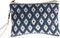  -  KENTIA PURSE 231 ECRU/BLUE (1725CM)